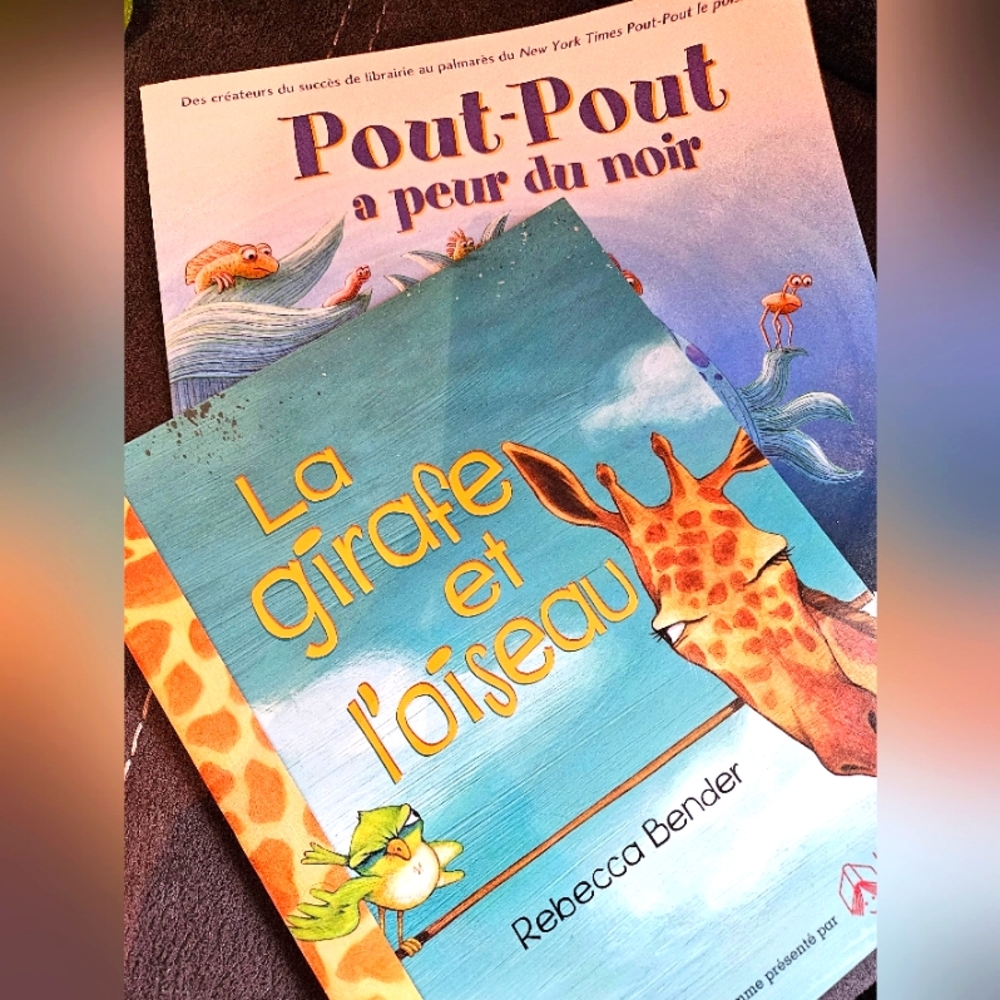 2 french kids books